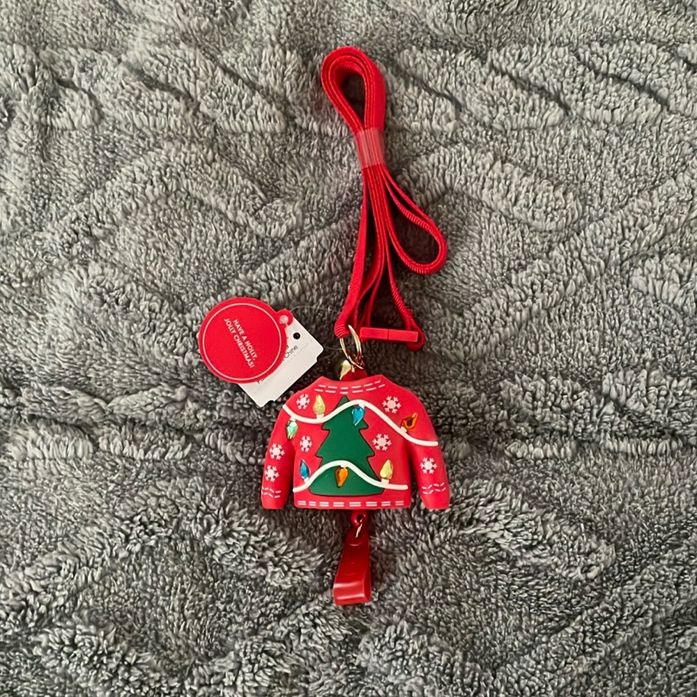 Bath & Body Works hand sanitizer lanyard